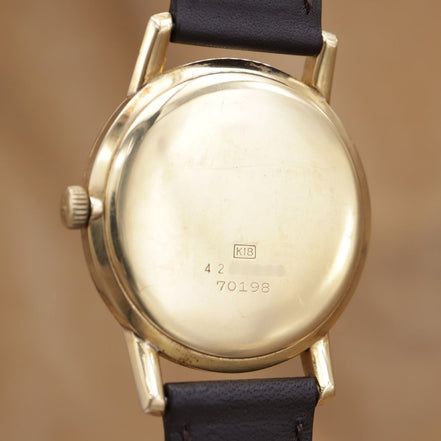 SEIKO CROWN Special AD Dial K18 Gold 70198 <1964年>