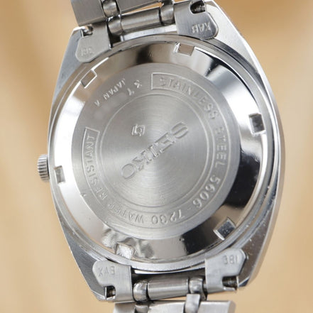 SEIKO LORD MATIC Cut Glass 5606-7230 <1973>