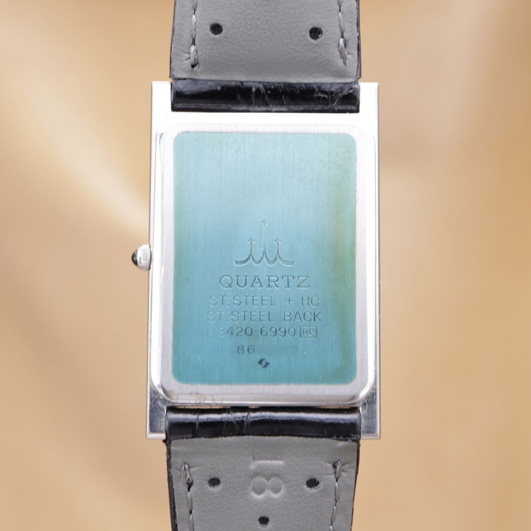 SEIKO CREDOR Rectangle HC 8420-6990 <1980~1990年代>