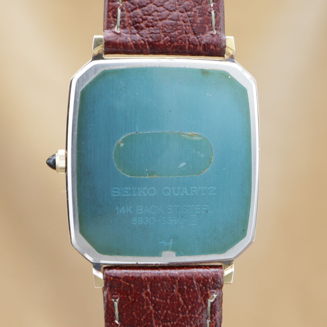 SEIKO CREDOR 14K Gold  5930-5350 <1983年>