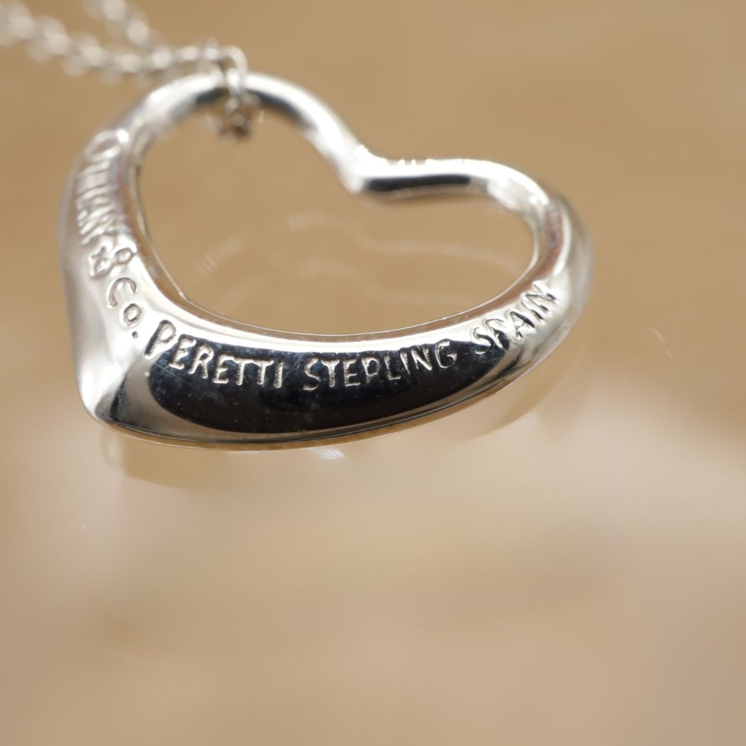 TIFFANY&Co. Open Heart Pendant