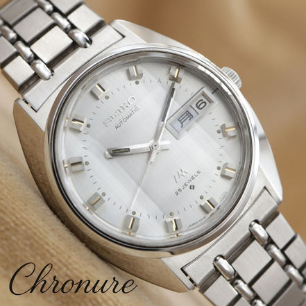 SEIKO LORD MATIC Cut Glass 5606-7230 <1973>