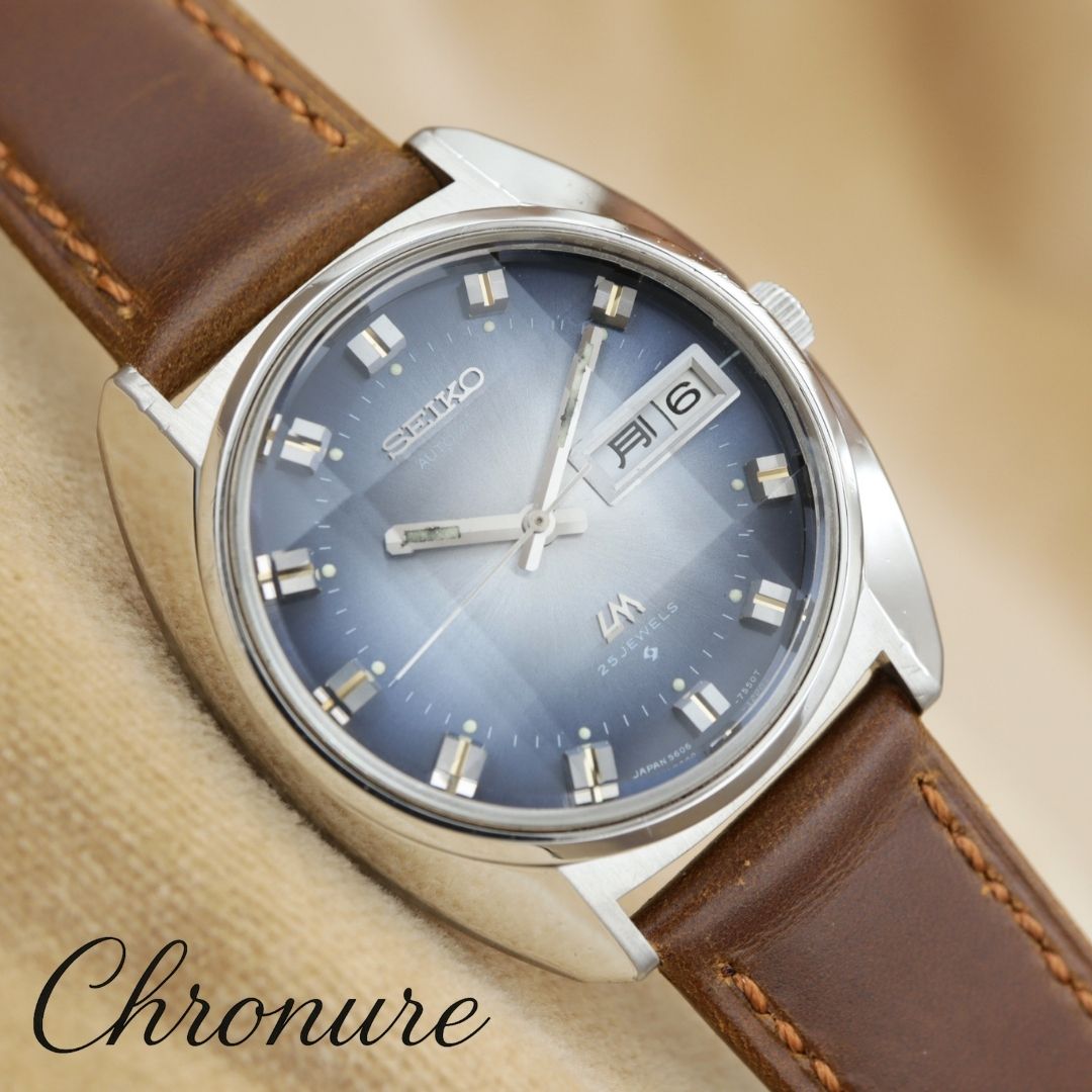 SEIKO LORD MATIC Cut Glass 5606-7230 <1972年>