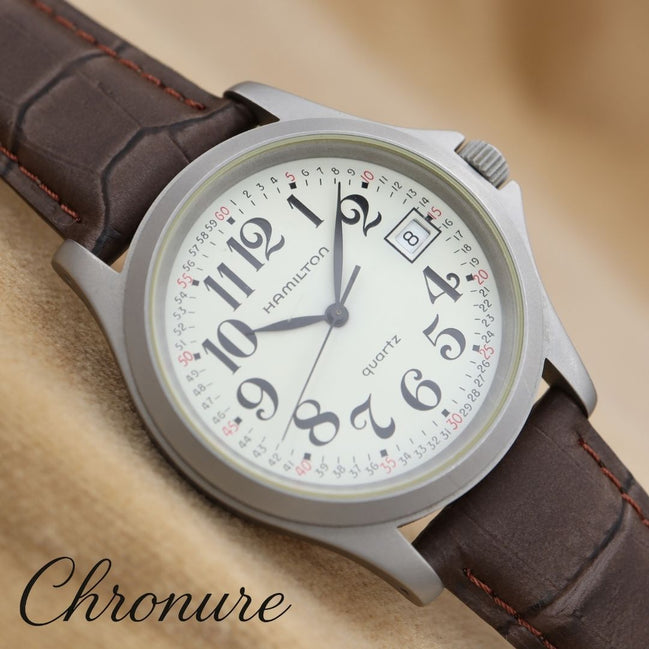 HAMILTON QUARTZ Arabic 9821B <1990s>