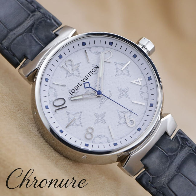 LOUIS VUITTON Tambour Monogram QA114 <2005>