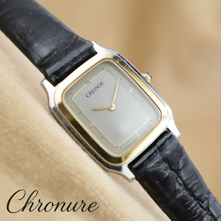 SEIKO CREDOR 18KT BELEL 8420-6730  <1984年>