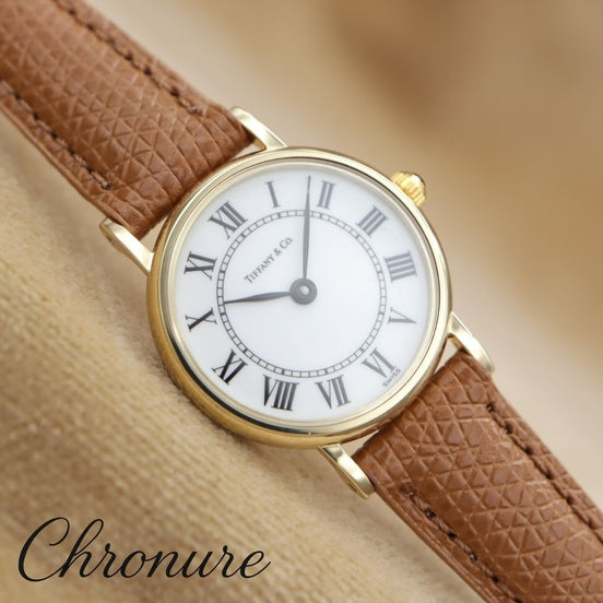 TIFFANY&Co. Classic Round 14K Gold <1980s-1990s>
