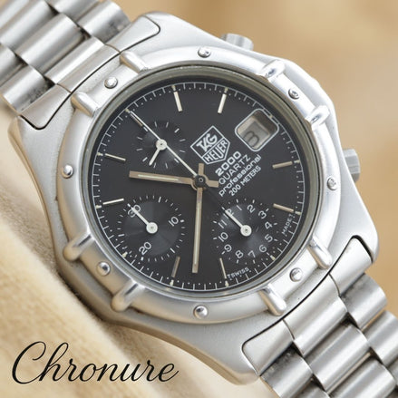 TAG HEUER 2000 Professional Cal.185.30 250.006-1 <1980年代>