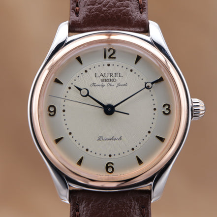 SEIKO LAUREL LJAL600/4S24-0030 Sv925 18K Gold <1995年製>