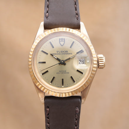 TUDOR PRINCESS OYSTERDATE 18K 9241/8 <1980年製>
