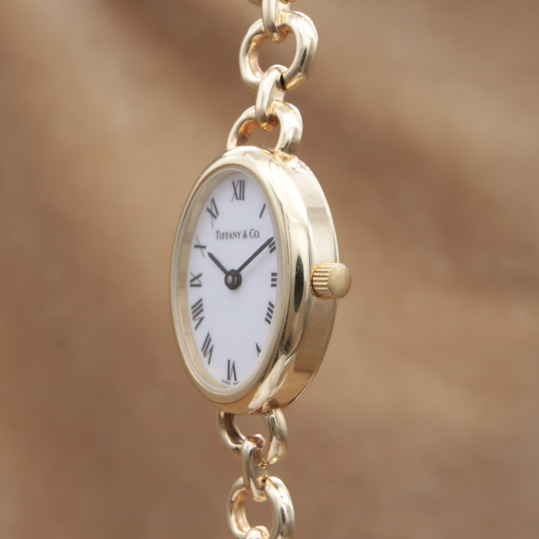 TIFFANY&Co. 14K Oval Chain Link