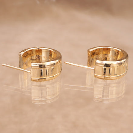 TIFFANY&Co. Atlas Hoop Earrings