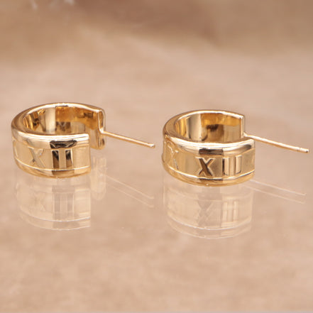 TIFFANY&Co. Atlas Hoop Earrings