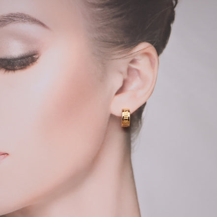 TIFFANY&Co. Atlas Hoop Earrings