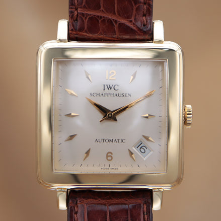 IWC IW1876 Square 18K 750 Gold