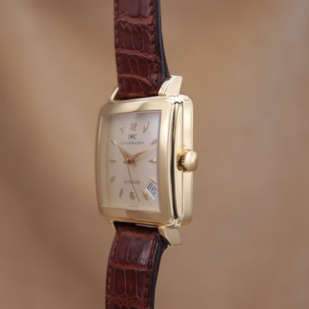 IWC IW1876 Square 18K 750 Gold