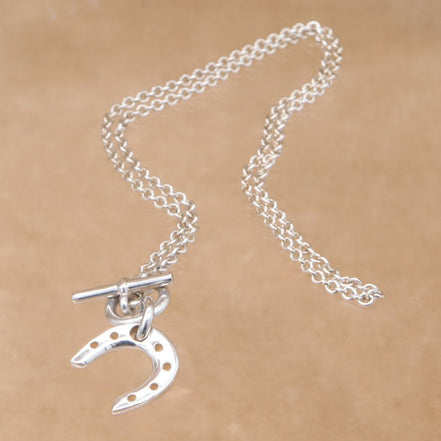 HERMES Horseshoe pendant