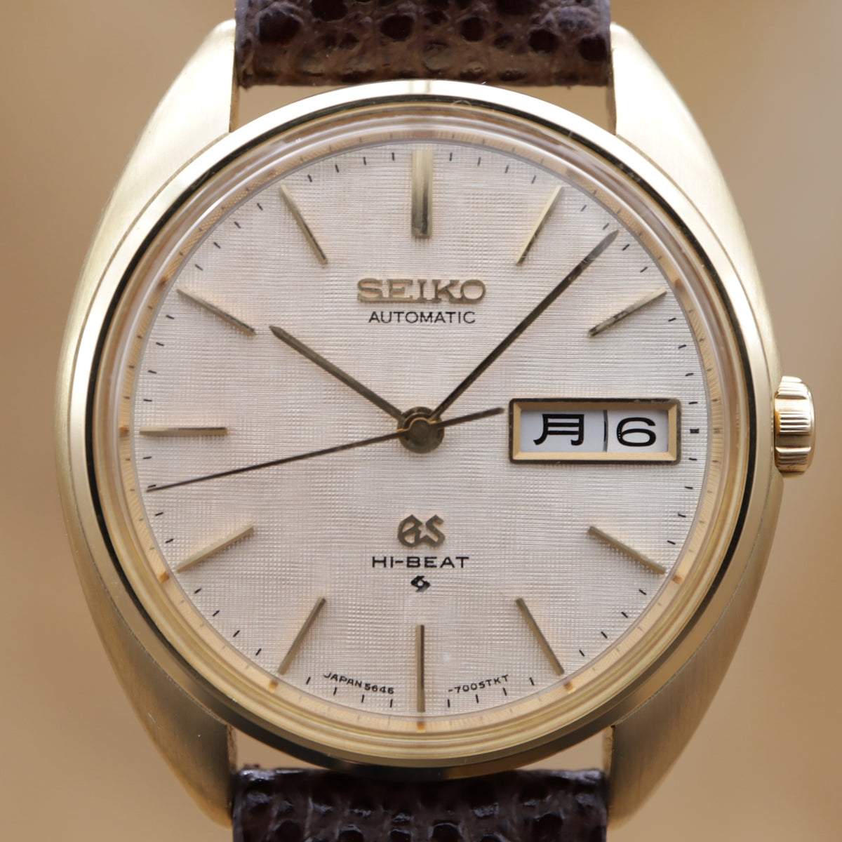 Grand Seiko HI-BEAT 18K Yellow Gold 5646-7005 <1971>