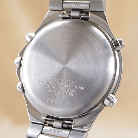 SEIKO CHRONOGRAPH 7T42-6A10 <1992>