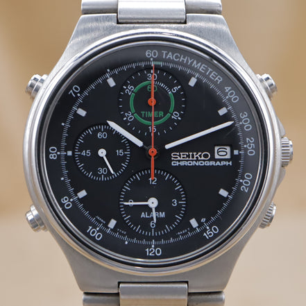 SEIKO CHRONOGRAPH 7T42-6A10 <1992>