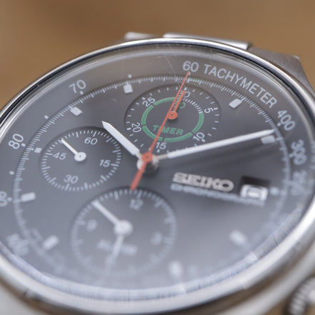 SEIKO CHRONOGRAPH 7T42-6A10 <1992>