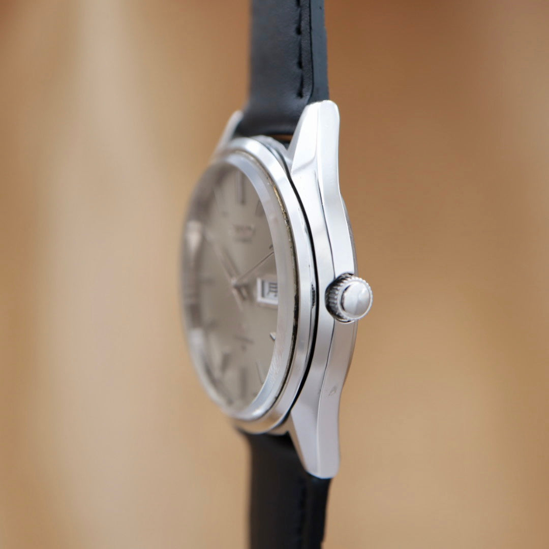 SEIKO LM LORD MATIC 25JEWEWS 5606-7190 セイコー ロードマチック 自動巻き AT デイデイト カレンダー ベルト交換済 ヴィンテージ アンティーク 1972年 OH済/仕上済 【６ヶ月保証】 CH6