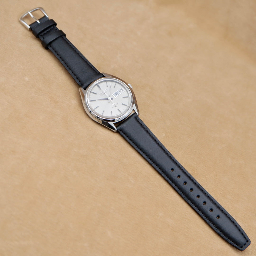 SEIKO LM LORD MATIC 25JEWEWS 5606-7190 セイコー ロードマチック 自動巻き AT デイデイト カレンダー ベルト交換済 ヴィンテージ アンティーク 1972年 OH済/仕上済 【６ヶ月保証】 CH6