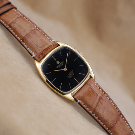 UNIVERSAL GENEVE GILT SHADOW ULTRA-SLIM 566105 <1960~1970年代>