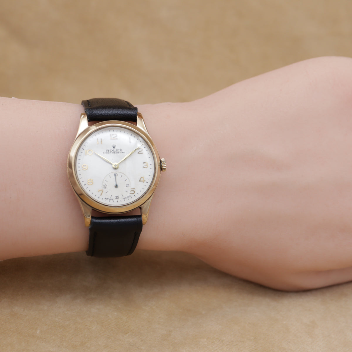 ROLEX SHOCK-RESISTING Dennison Case 12325 <1950年代>