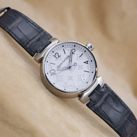 LOUIS VUITTON Tambour Monogram QA114 <2005>
