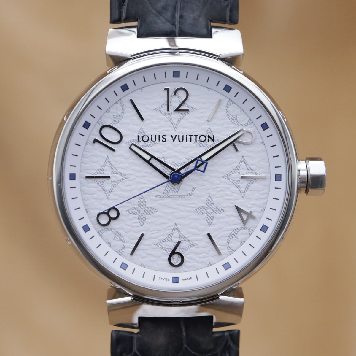 LOUIS VUITTON Tambour Monogram QA114 <2005>