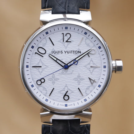 LOUIS VUITTON Tambour Monogram QA114 <2005>