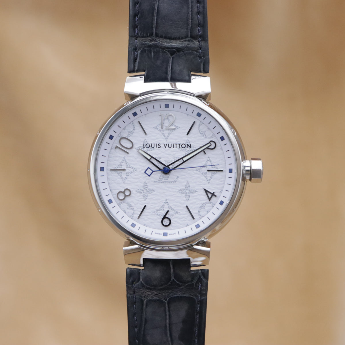LOUIS VUITTON Tambour Monogram QA114 <2005>