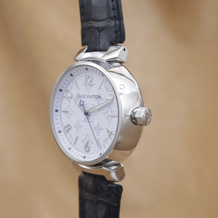 LOUIS VUITTON Tambour Monogram QA114 <2005>