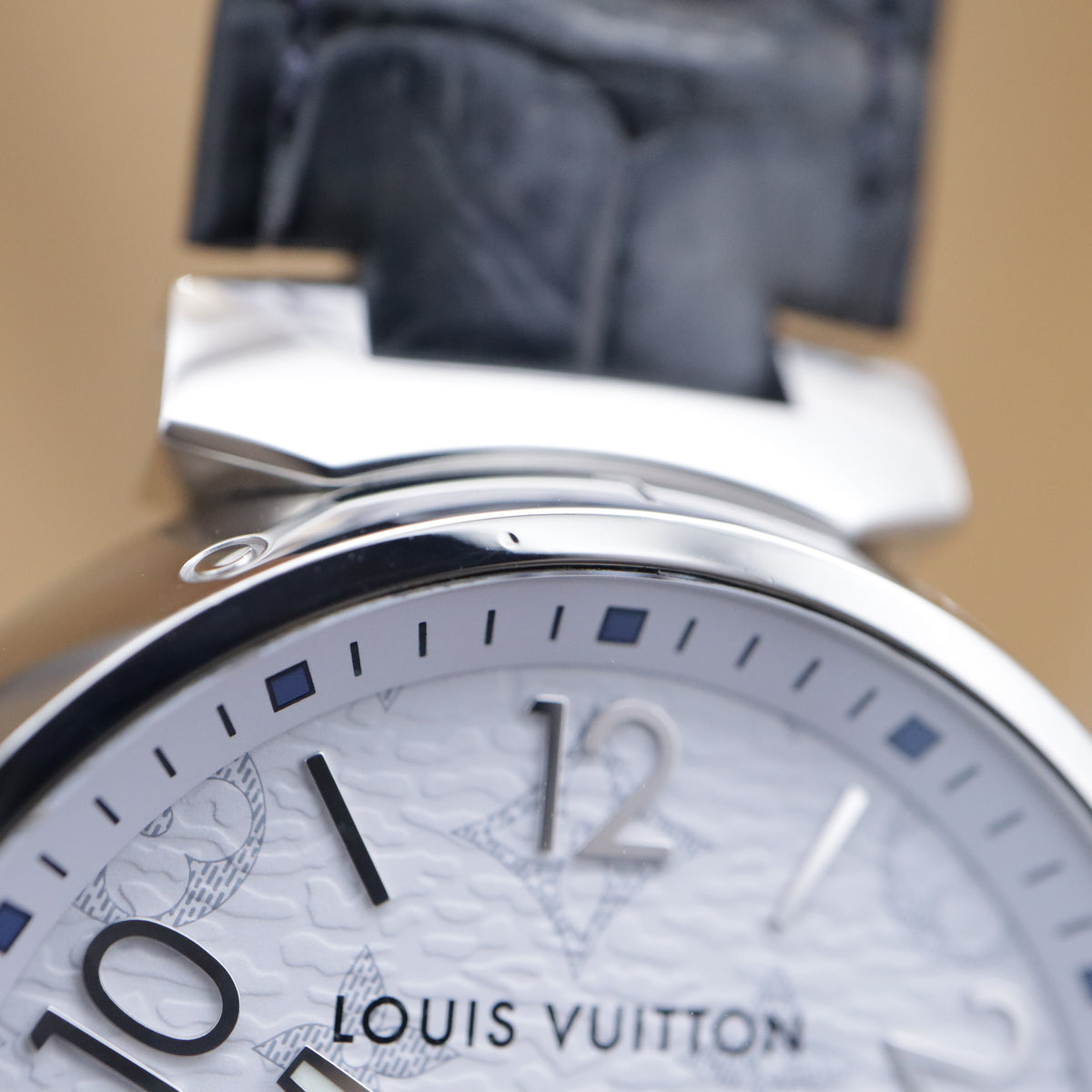 LOUIS VUITTON Tambour Monogram QA114 <2005>