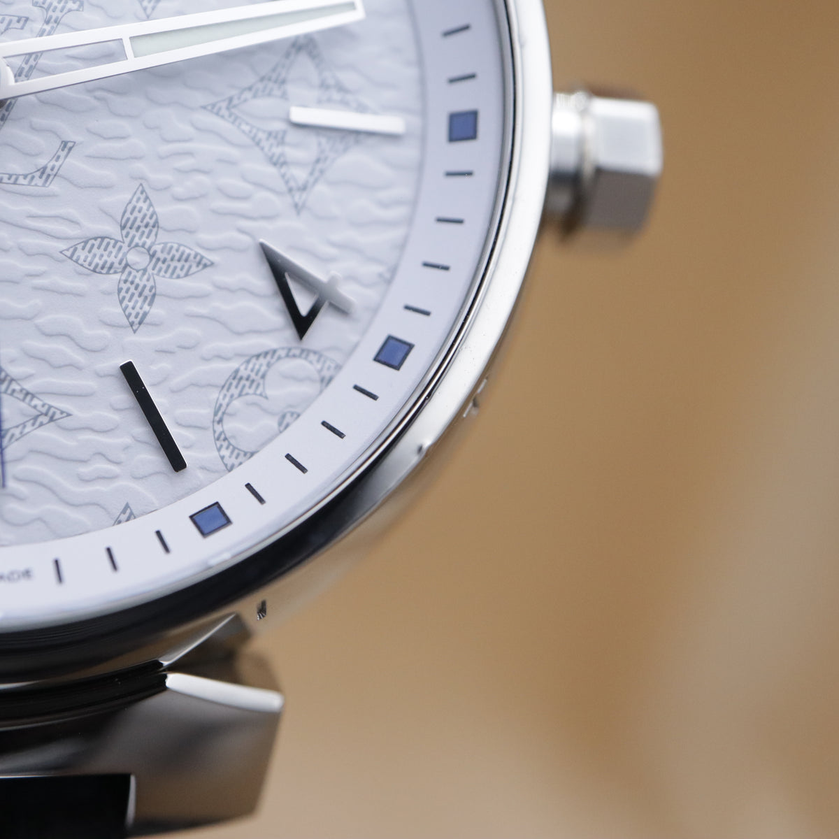 LOUIS VUITTON Tambour Monogram QA114 <2005>