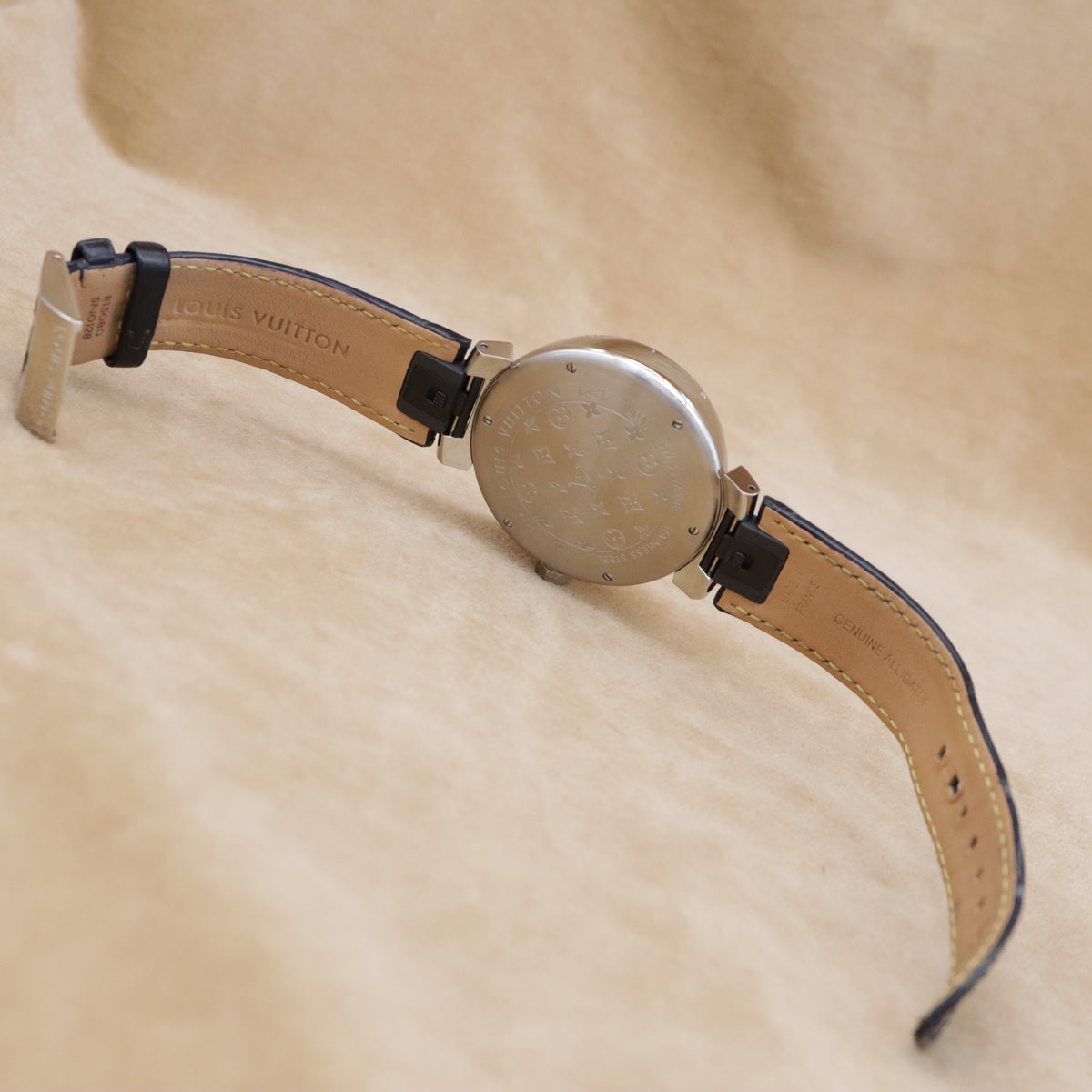 LOUIS VUITTON Tambour Monogram QA114 <2005>