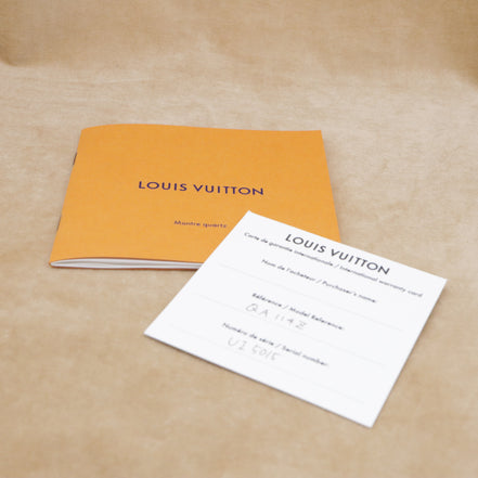 LOUIS VUITTON Tambour Monogram QA114 <2005>