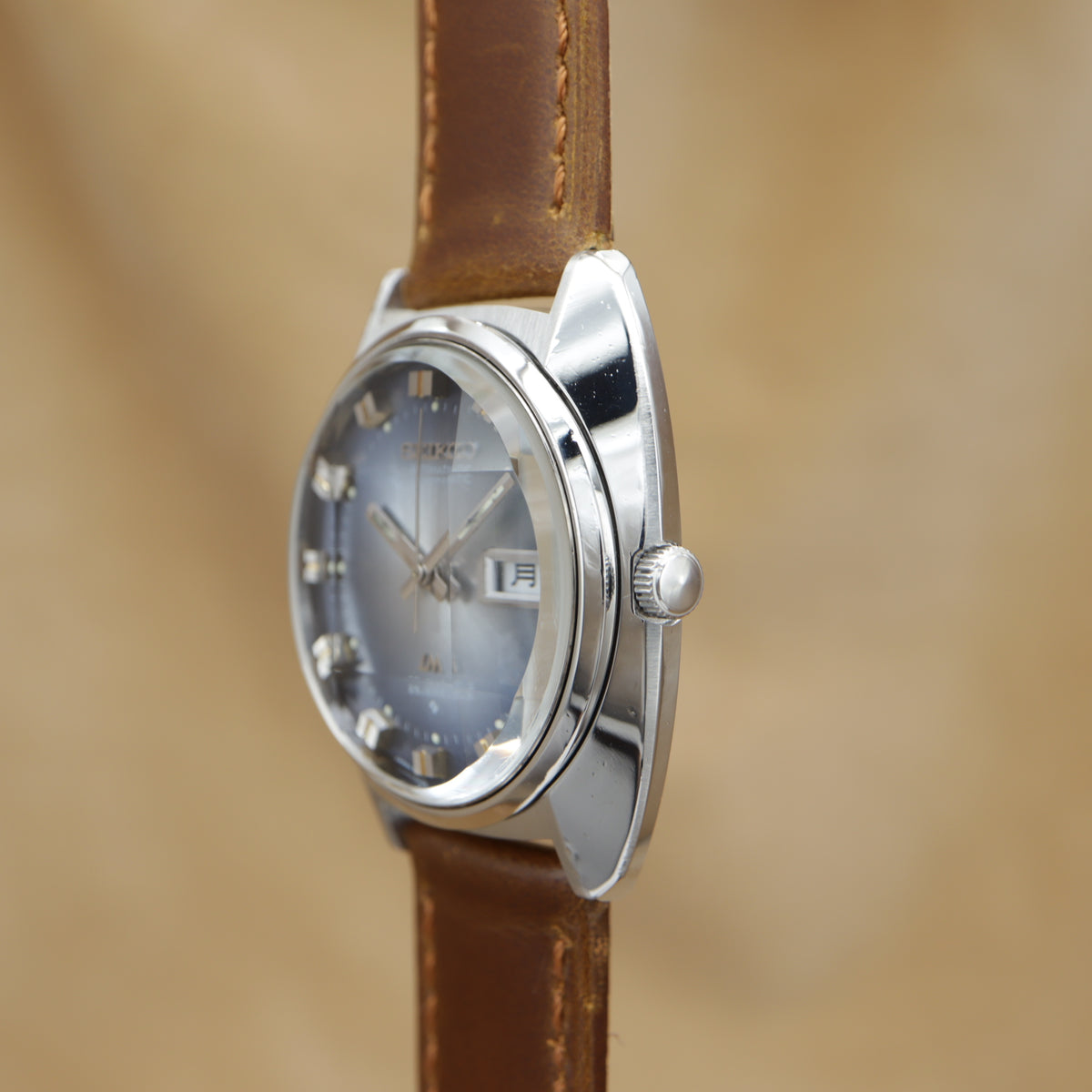 SEIKO LORD MATIC Cut Glass 5606-7230 <1972年>