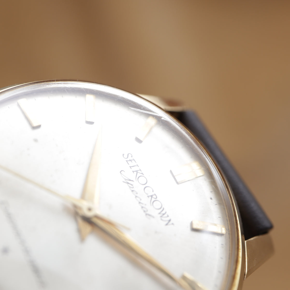 SEIKO CROWN Special AD Dial K18 Gold 70198 <1964年>