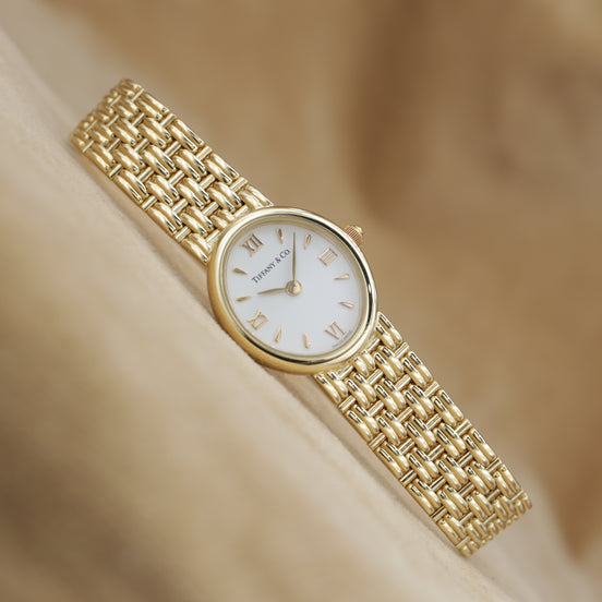 TIFFANY&Co. 18K Gold Bracelet Rare <1980~1990年代>