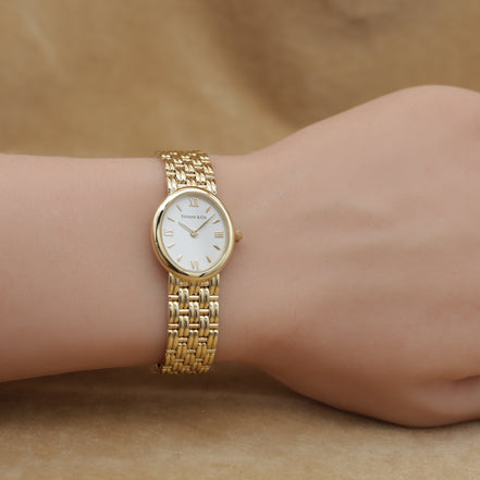 TIFFANY&Co. 18K Gold Bracelet Rare <1980~1990年代>