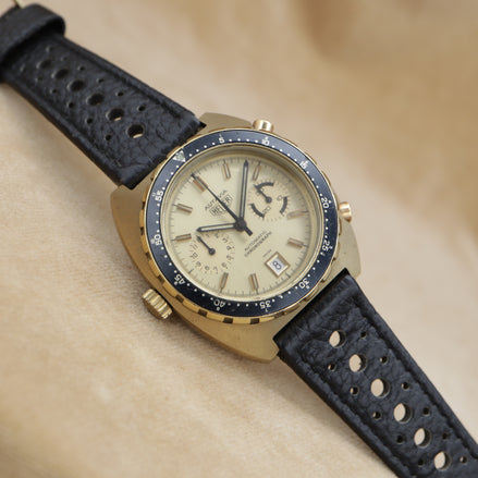 TAG HEUER Autavia Brevet 503305 Cal.12 Rare  114.603 <1980年代>