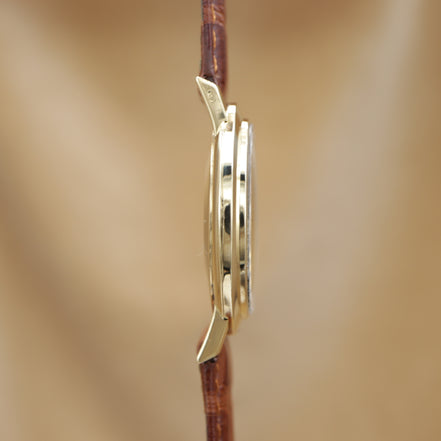 OMEGA Geneve Cal.620 18K Cut Glass <1960s>