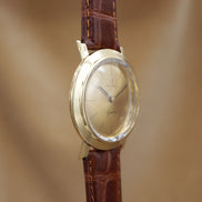 OMEGA Geneve Cal.620 18K Cut Glass <1960s>