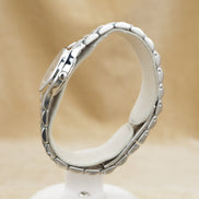 TIFFANY & Co. Classic Round Date SS SM RND DIS WHT ARA BELT <1990s>