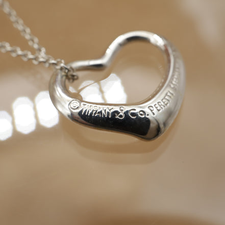 TIFFANY&Co. Open Heart Pendant