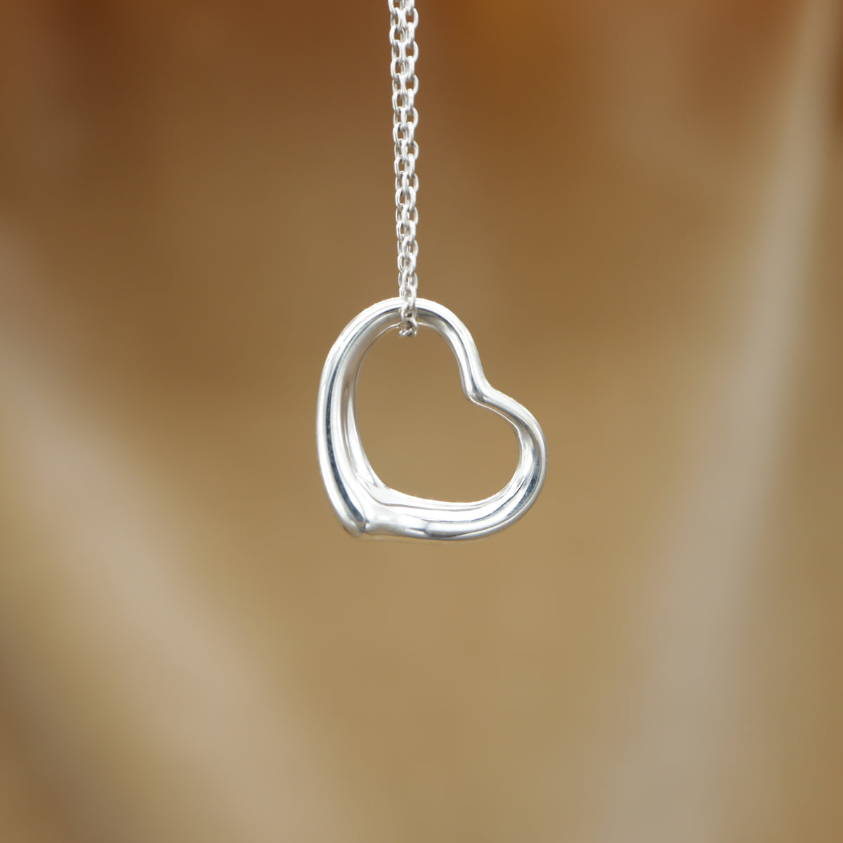 TIFFANY&Co. Open Heart Pendant