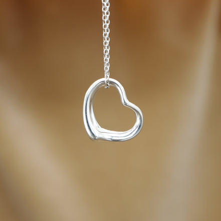 TIFFANY&Co. Open Heart Pendant