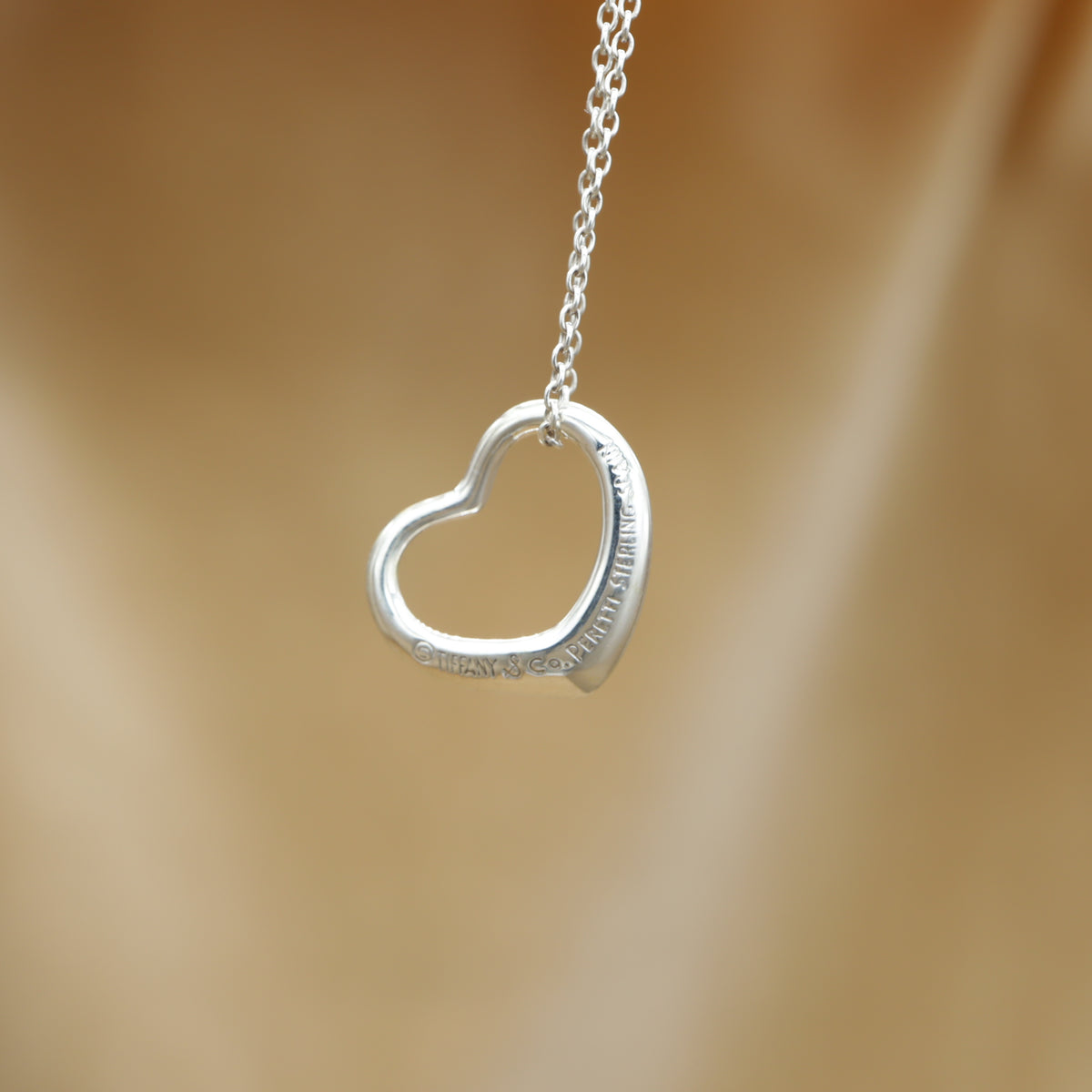 TIFFANY&Co. Open Heart Pendant